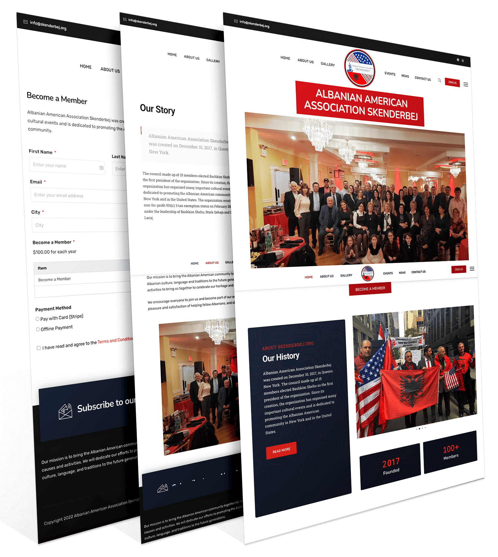 Albanian American Association Skenderbej